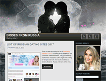 Tablet Screenshot of brides-from-russia.net